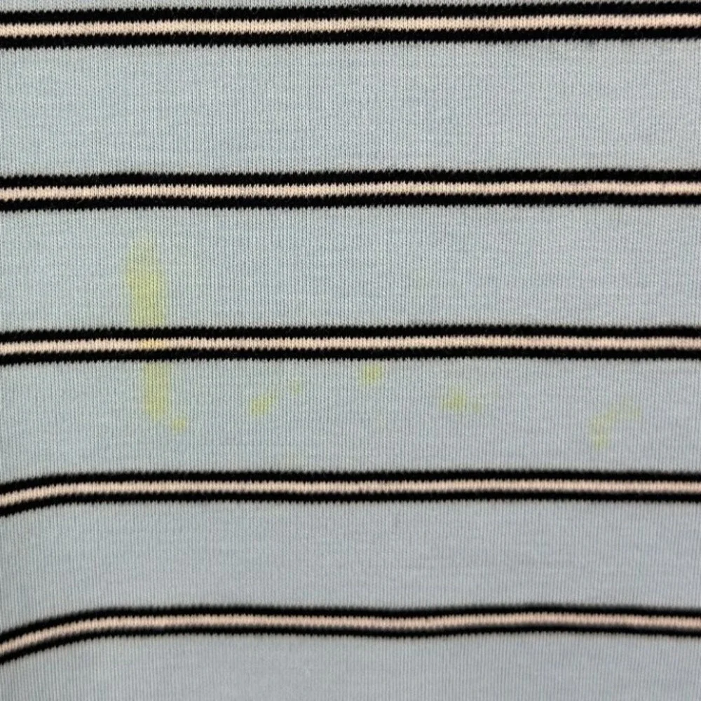 Polo Ralph Lauren Custom Slim Fit Striped Polo Shirt Mens XL Light Blue Pony